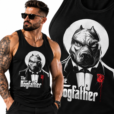 TANK TOP HORROR DOGFATHER